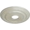 Ekena Millwork Dublin Ceiling Medallion (Fits Canopies up to 8 1/4"), 15 3/8"OD x 3 5/8"ID x 1"P, Flash Blue CM15DUFBS - alternate 2